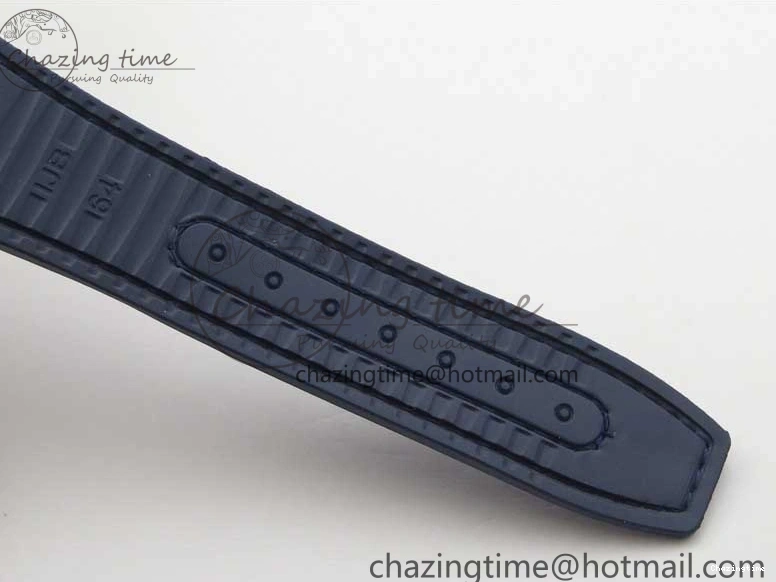 0409 Chic Constellation 131.33.41.21.03.001 SS RG TW Best Edition Blue Dial On Gummy Strap A 7872